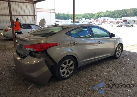 2013 Hyundai Elantra Limited z USA, uszkodzony, nr VIN 5NPDH4AE9DH220421